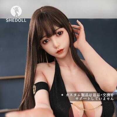 SheDoll 楚玥(チュユエ)163cm 悪魔体型 - Hカップ爆乳×54cm極太腿｜黒ガーターベルト緊縛｜可能な跪拝姿勢