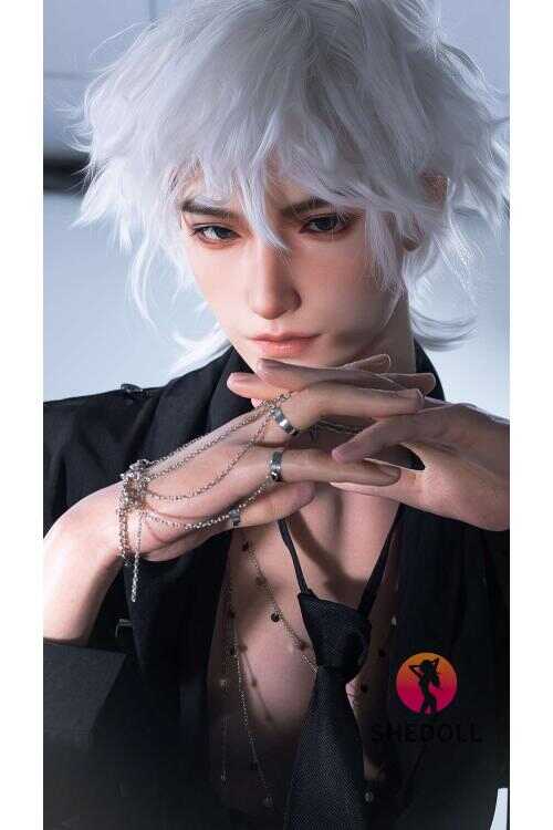 [SHEDOLL]グー・フェン190cm｜発熱|超軽量30%減｜両穴+可動口｜カスタム陰部｜ゲイ/女性向け｜98cm 胸囲｜ブラックビジネススタイル