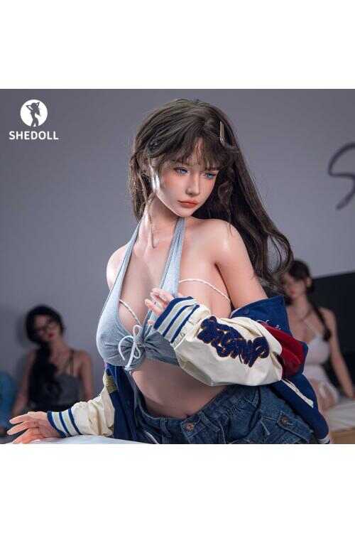 SHEDOLL ターシャ - 165cm Eカップ東欧美女・グレーランジェリー誘惑｜超リアル皮膚・加温機能・完全オーダーメイド｜大人の究極幻想人形